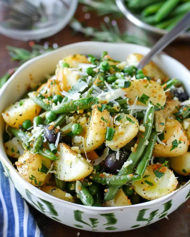 French-Style Potato and Green Bean Salad 