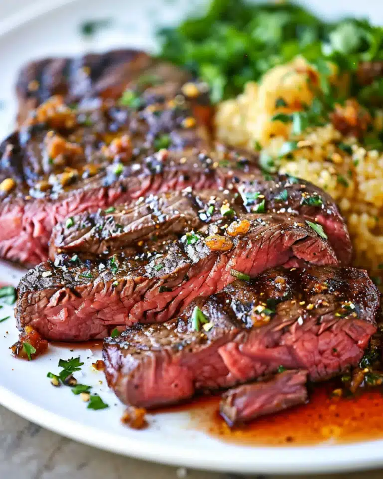 Garlic Butter Brazilian Steak Recipe