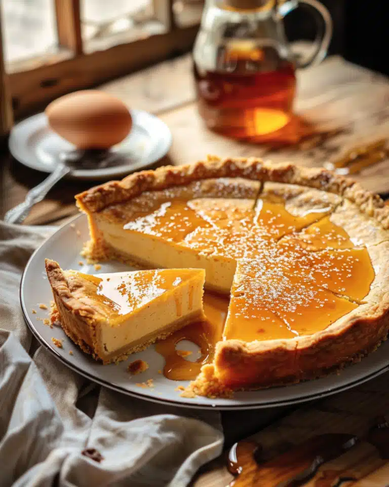 Golden Greek Honey Pie (Melopita)