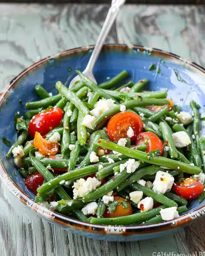 Green Bean and Feta Salad Recipe