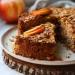 Healthy Breakfast Oatmeal Apple Cake