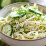 Healthy Cucumber Pasta Salad Recipe