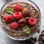 High-Protein Chocolate Chia Pudding