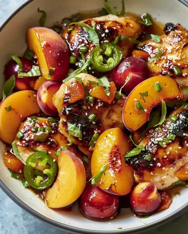 Jalapeno Peach Chicken Recipe