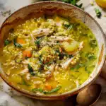 Lemon Chicken Couscous Soup Recipe