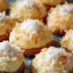 Lemon Coconut Cheesecake Cookies
