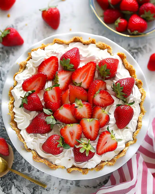 Strawberry Cream Cheese Pie