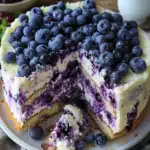 Nova Scotia Blueberry Cream Cake