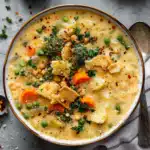 One Pot Creamy Vegetable Soup Recipe