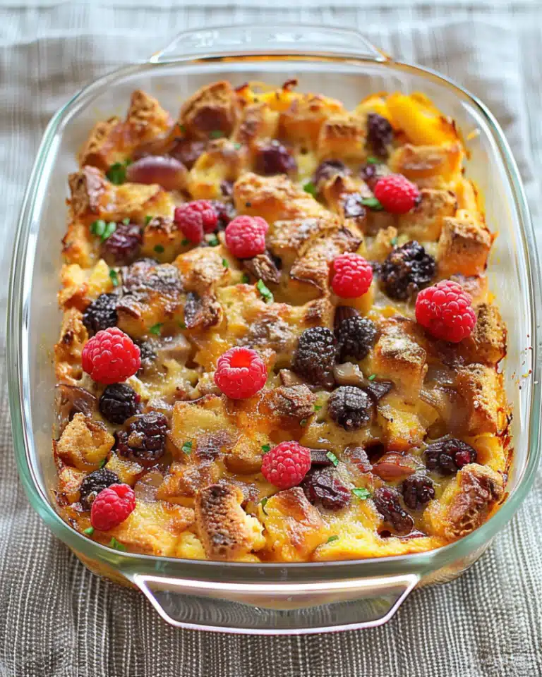 Overnight Breakfast Casserole