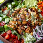 Peruvian Grilled Chicken Salad