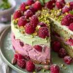 Pistachio Raspberry Cake