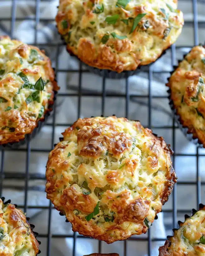 Savory Cottage Cheese Muffins