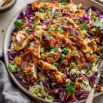 Sesame Chicken Cabbage Crunch Salad