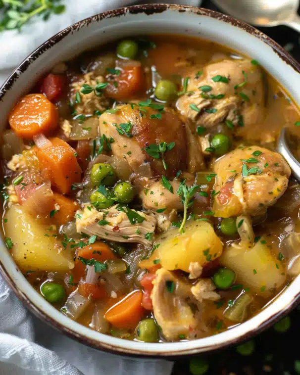 Slow Cooker Chicken Stew Recipe