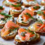 Smoked Salmon Crostini