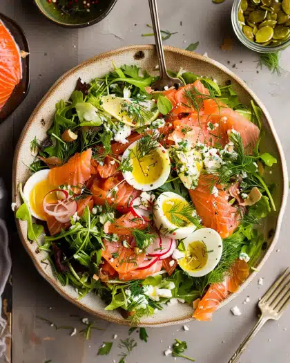 Smoked Salmon Salad
