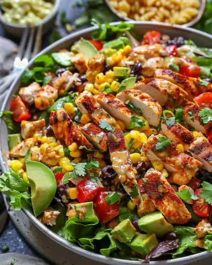 Southwest Chicken Chopped Salad