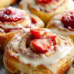 Strawberry Cheesecake Cinnabon Rolls Recipe