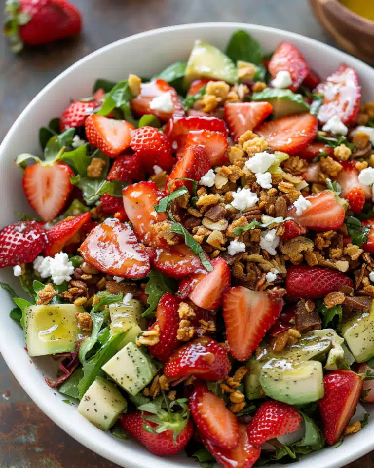 Strawberry Crunch Salad