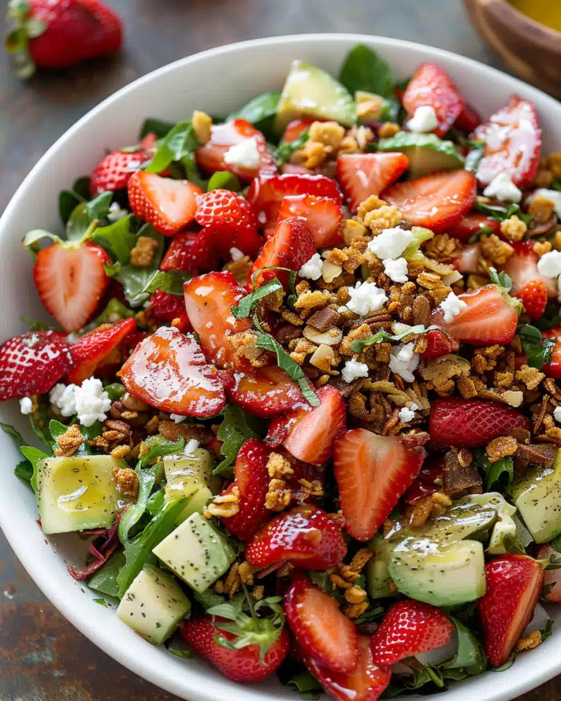 Strawberry Crunch Salad