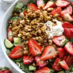 Strawberry Salad with Champagne Vinaigrette