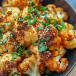 Sweet and Spicy Baked Cauliflower
