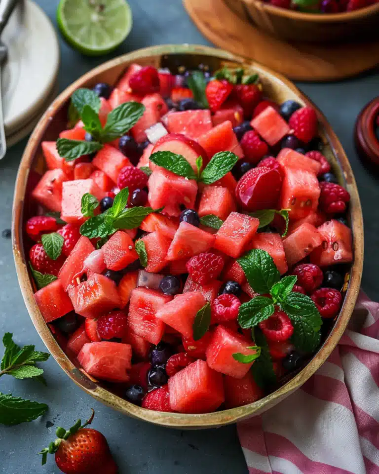 Watermelon Fruit Salad