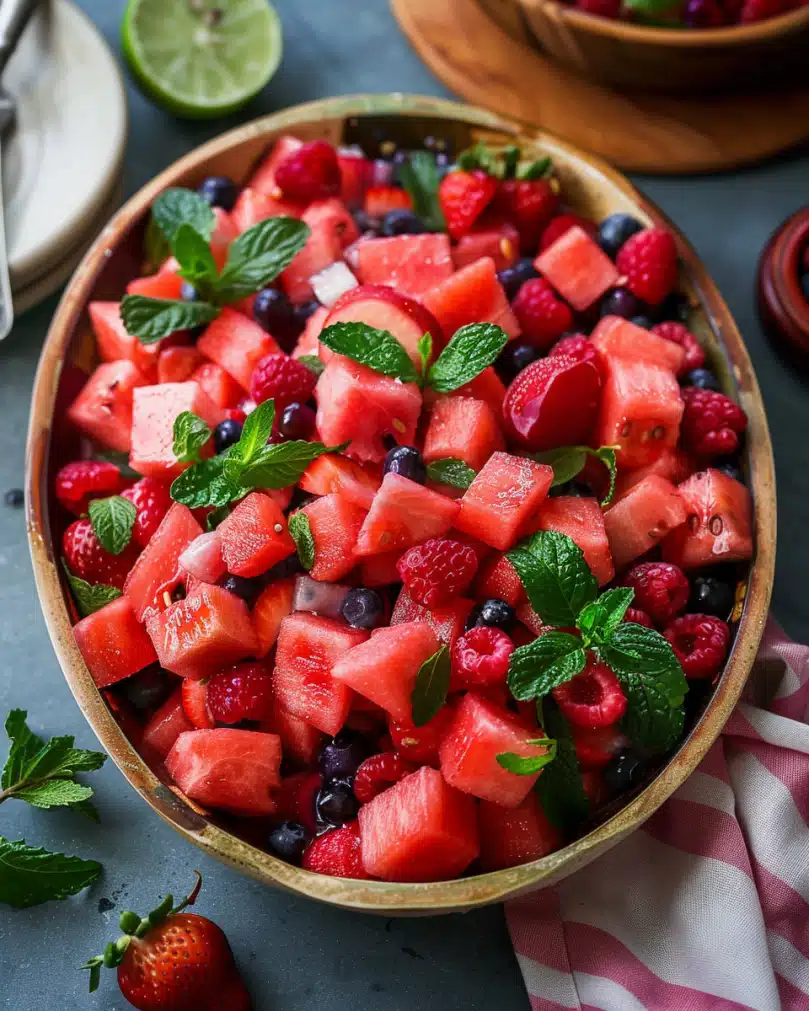 Watermelon Fruit Salad