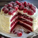 White Chocolate Raspberry Dream Cake