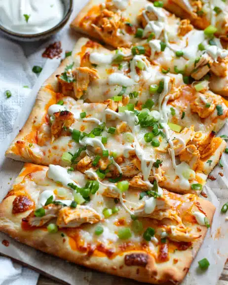Buffalo Chicken Flatbread