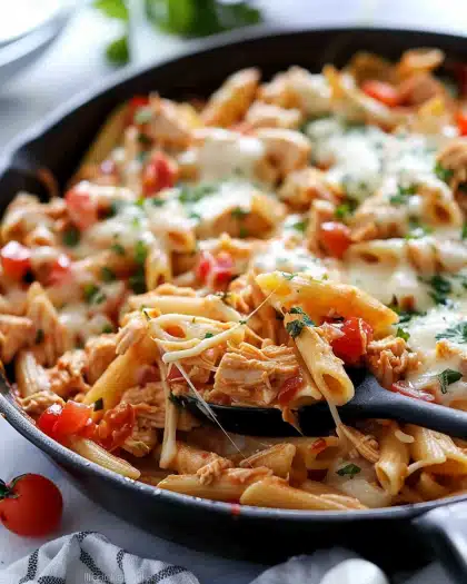 Cheesy Chicken Pasta