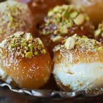 Ricotta Pistachio Honey Bites