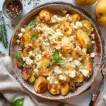 Baked Feta Potatoes