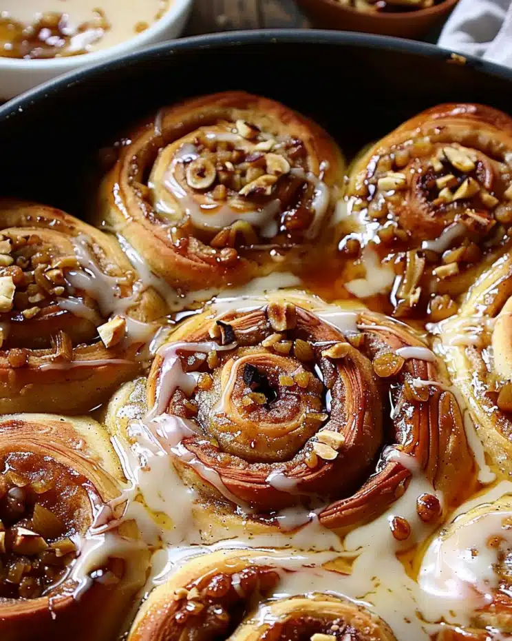Baklava Cinnamon Rolls
