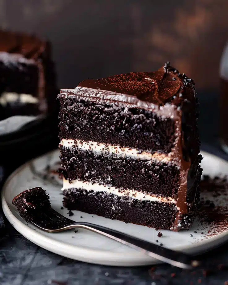 Black Velvet Cake Recipe