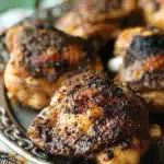 Blackened Ranch Pan-Fried Chicken Thighs