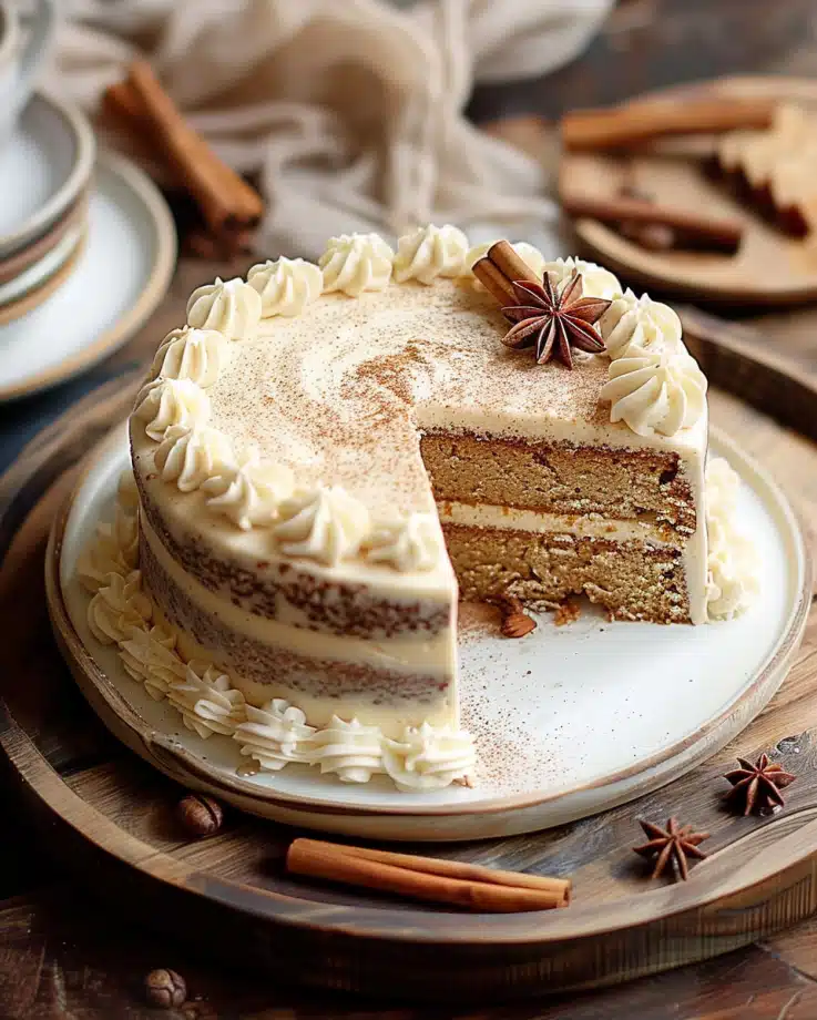 Brown Sugar Chai Cake