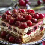 Cherry Amaretto Tiramisu