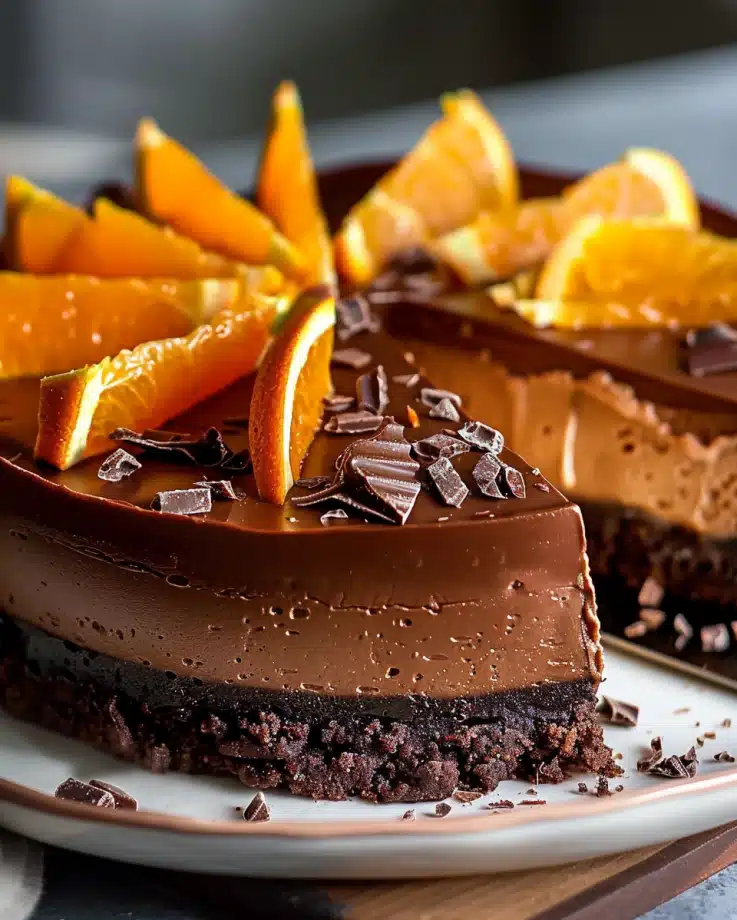 Chocolate Orange Cheesecake