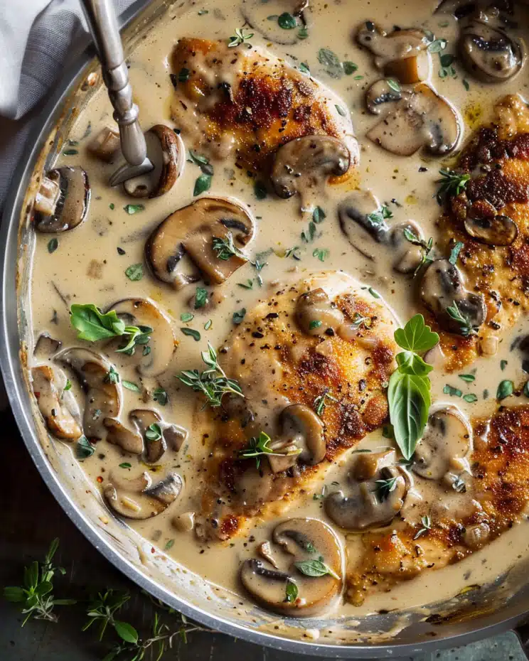 Creamy Mushroom Chicken