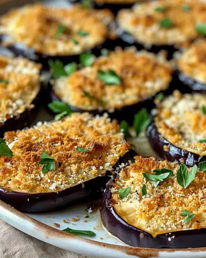 Crispy Baked Eggplant
