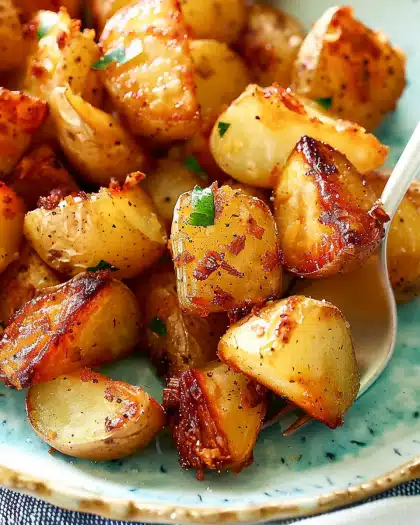 Crispy Oven Roasted Potatoe