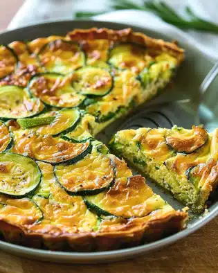 Crustless Zucchini Quiche