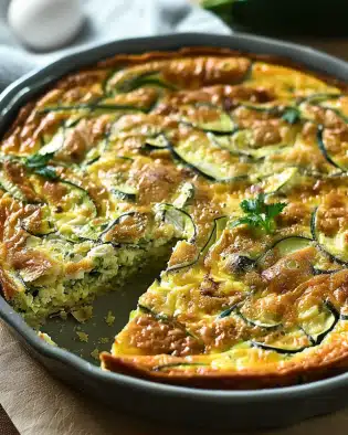 Crustless Zucchini Quiche