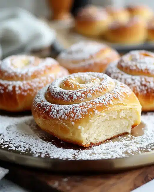Delicious Vanilla Pan de Mallorca Rolls