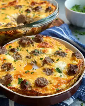 Easy Egg & Sausage Casserole