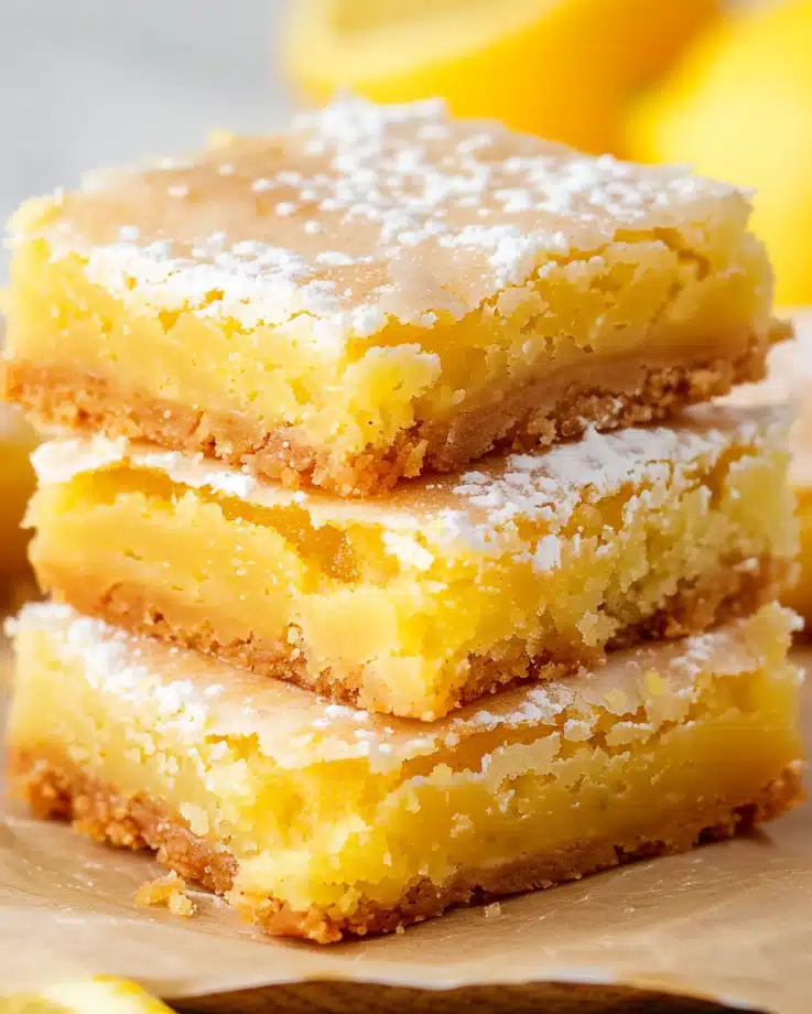 Easy Lemon Brownies Recipe g