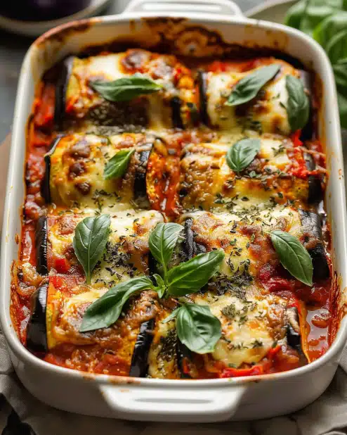 Eggplant Rollatini Healthy Meal Will Blow Your Mind