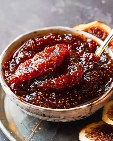 Fig Jam with Vanilla and Citrus